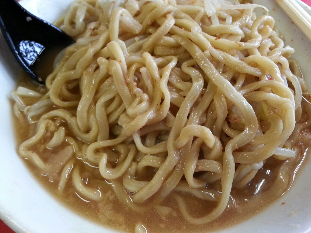 ラーメン二郎 仙台店 うなずきんのように
